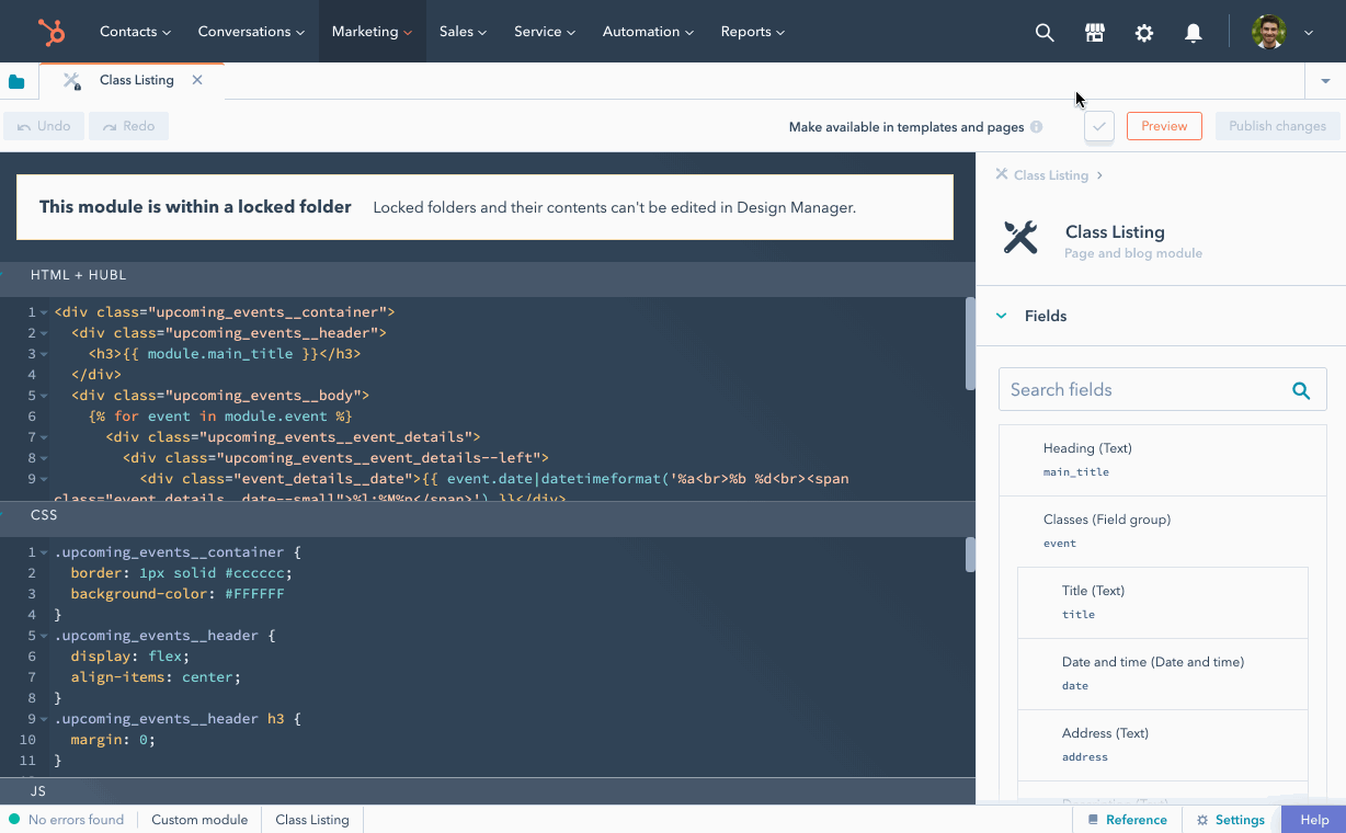 module preview module preview